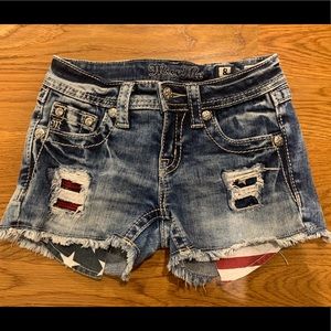 Girls Miss Me Size 8 Shorts